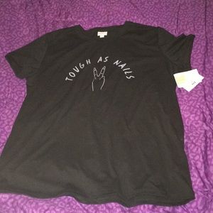 LuLaRoe new nail tech shirt 3x nwt